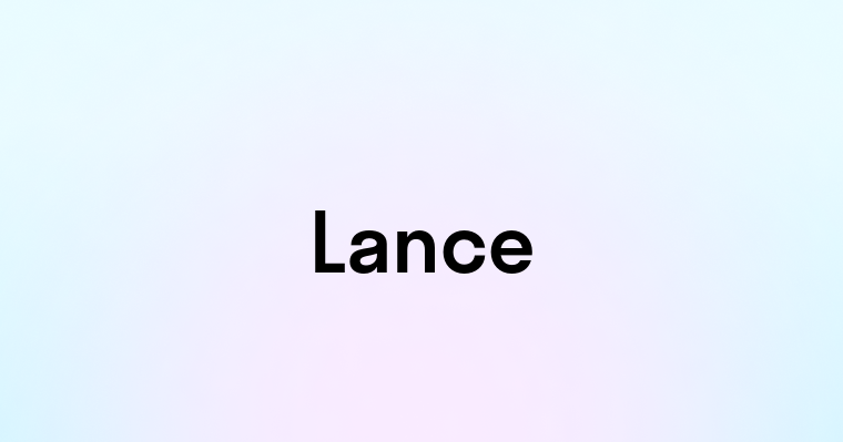 Lance