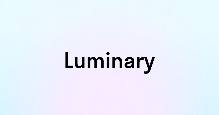 Luminary