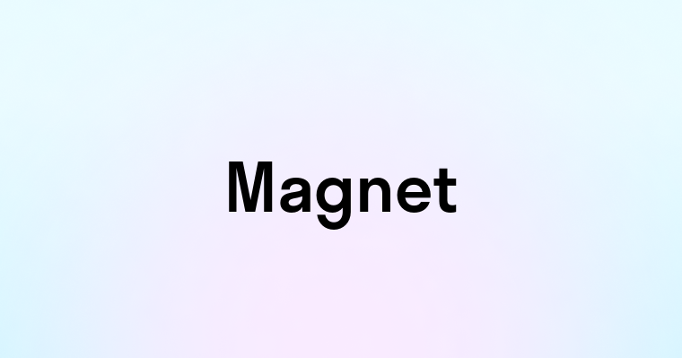 Magnet