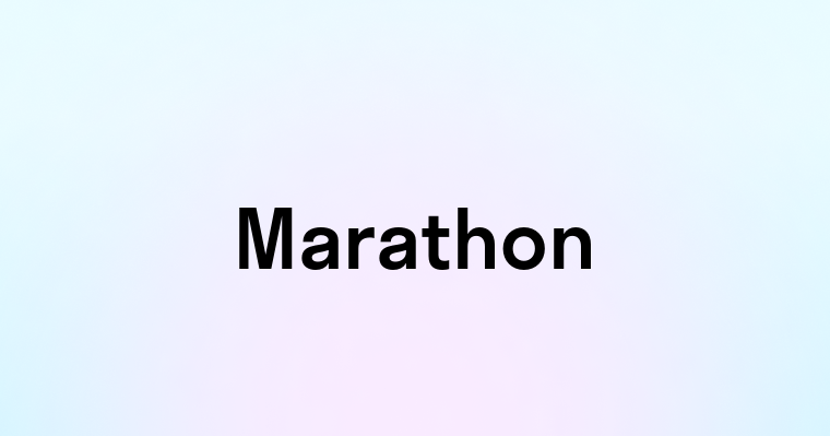 Marathon