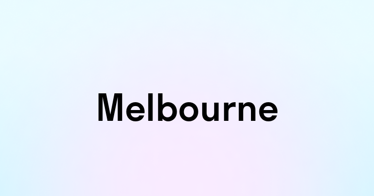 Melbourne