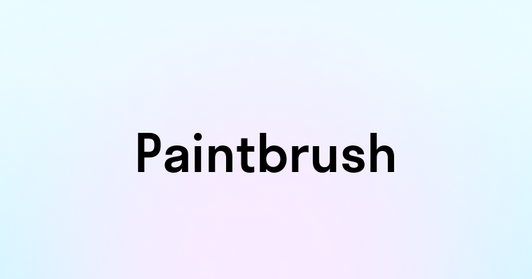 Paintbrush