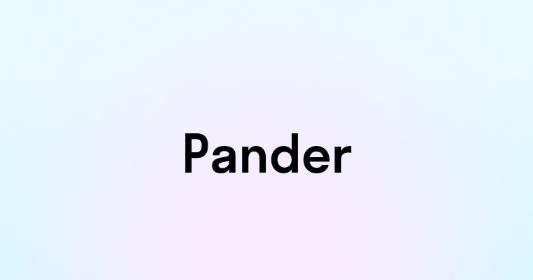 Pander