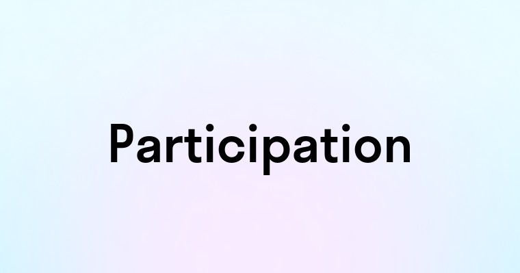 Participation