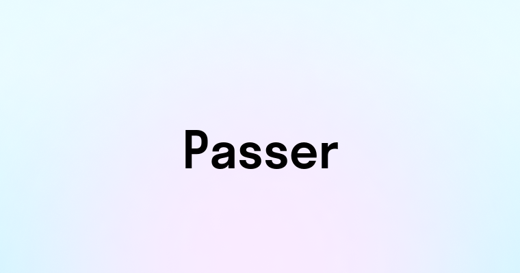 Passer