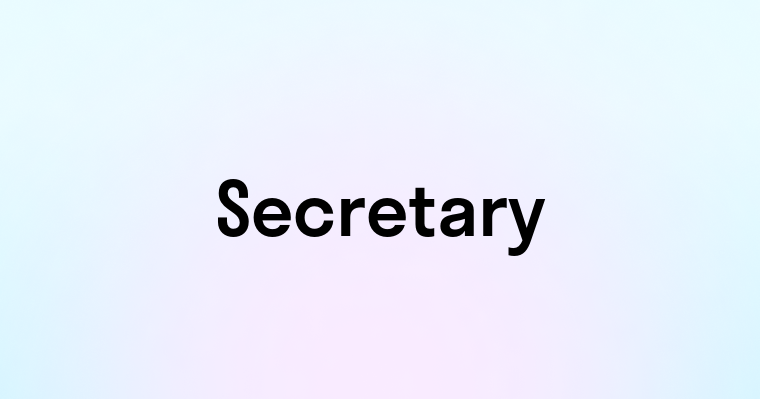 Secretary