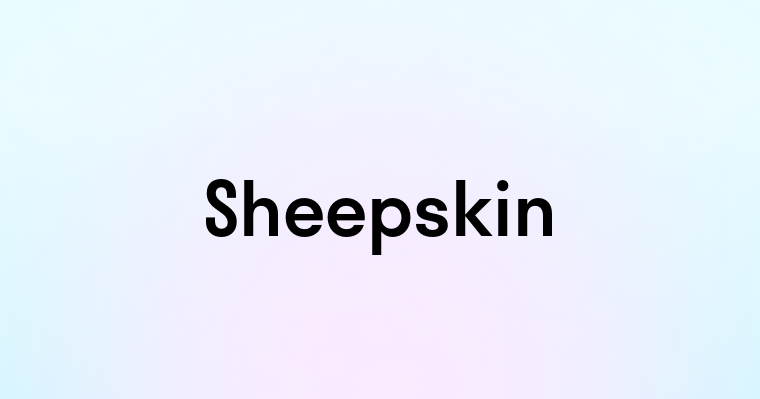 Sheepskin