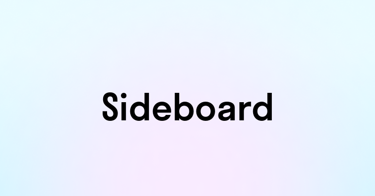 Sideboard