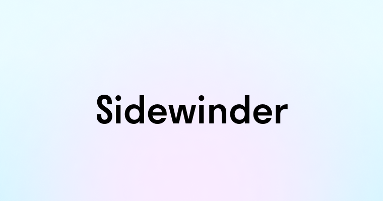 Sidewinder