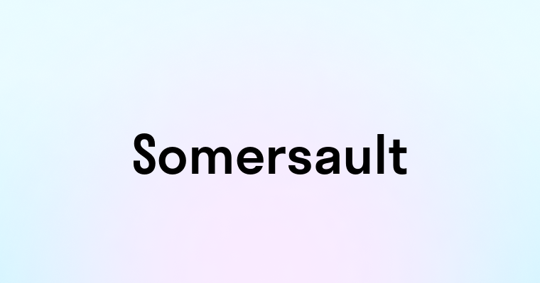 Somersault