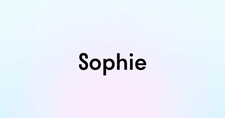 Sophie