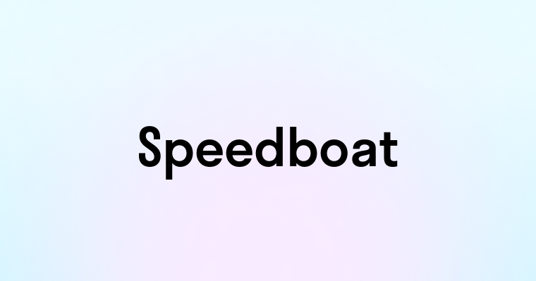 Speedboat