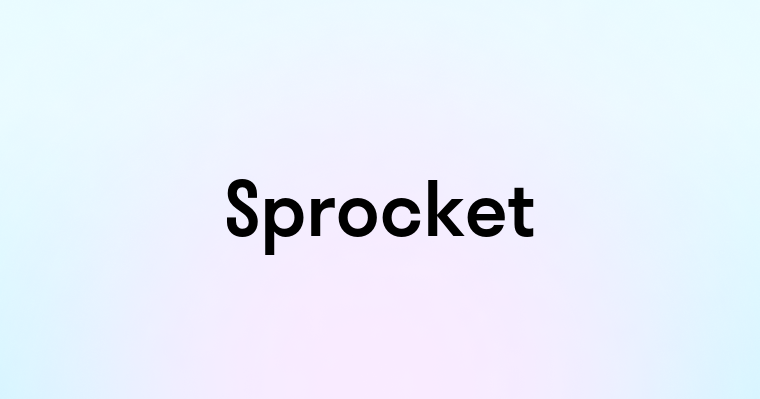 Sprocket