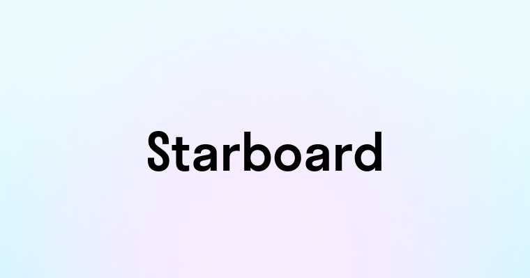 Starboard