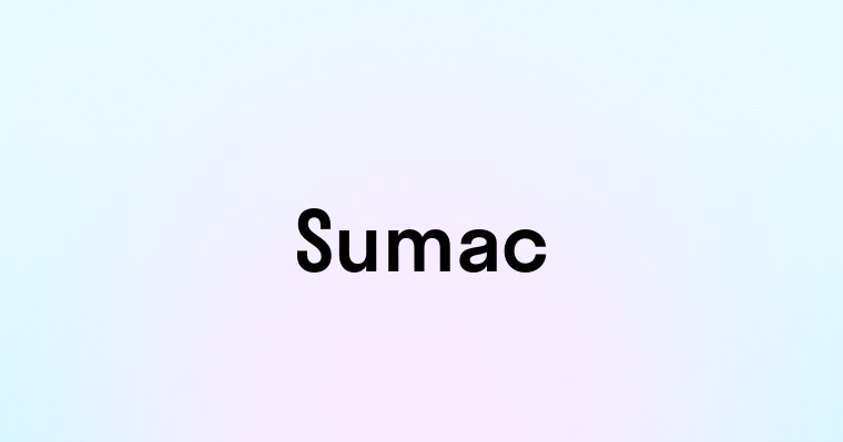 Sumac