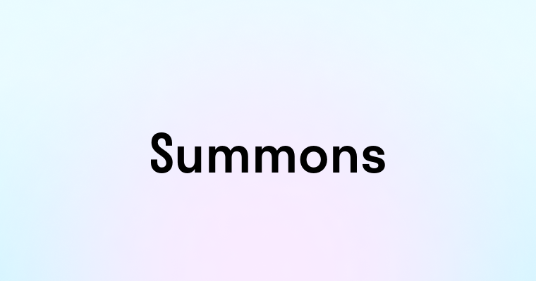 Summons