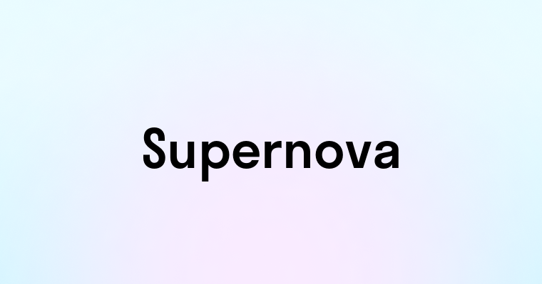 Supernova