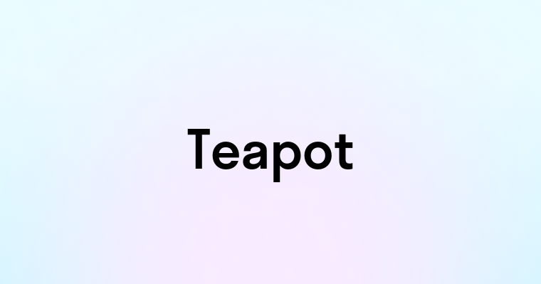 Teapot