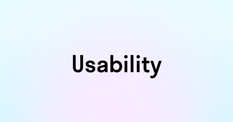 Usability