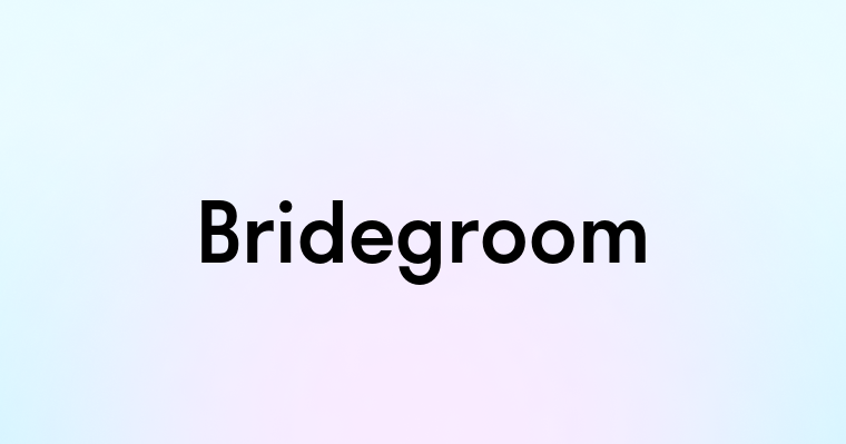 Bridegroom