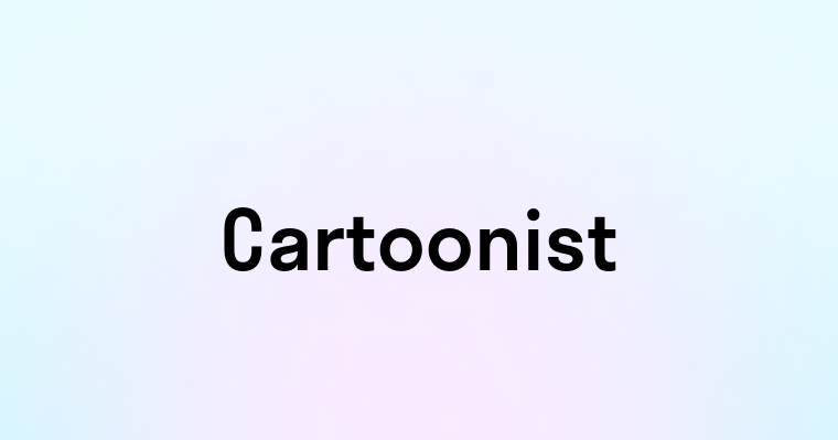 Cartoonist