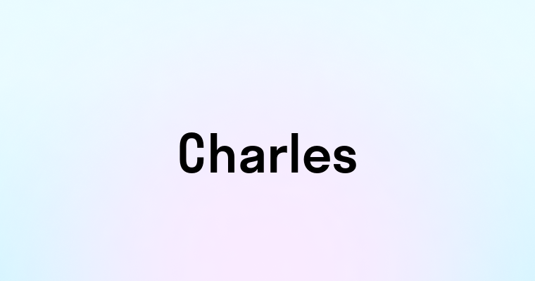 Charles