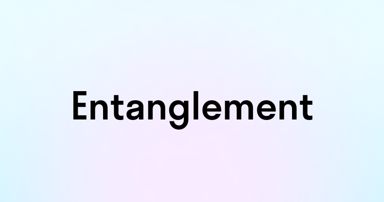 Entanglement