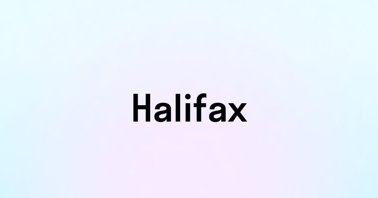 Halifax