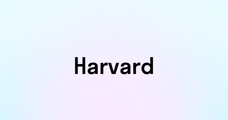 Harvard