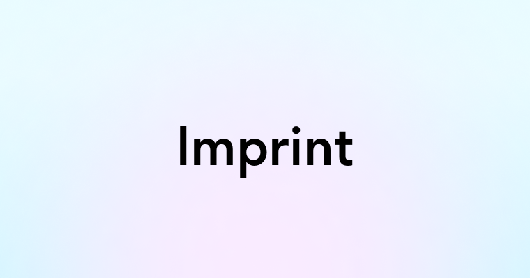 Imprint