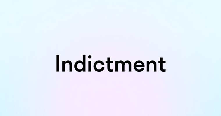 Indictment