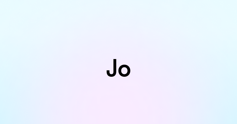 Jo