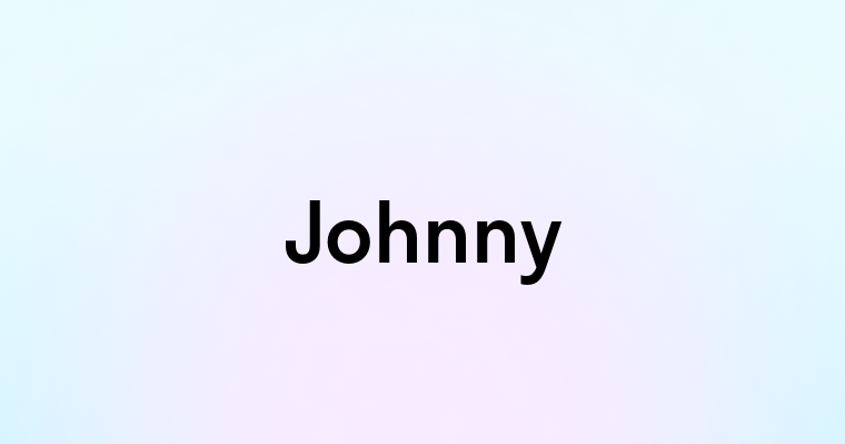 Johnny