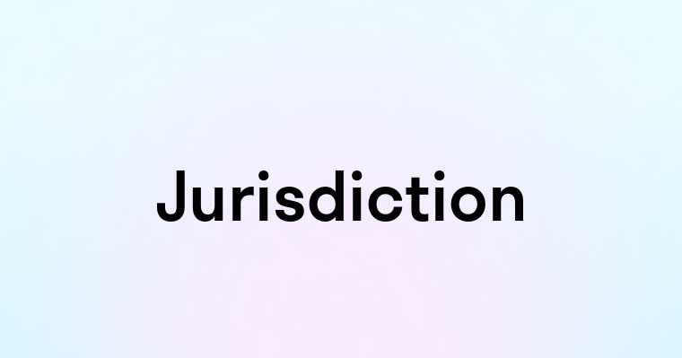 Jurisdiction