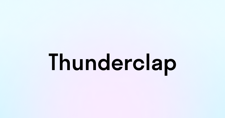 Thunderclap