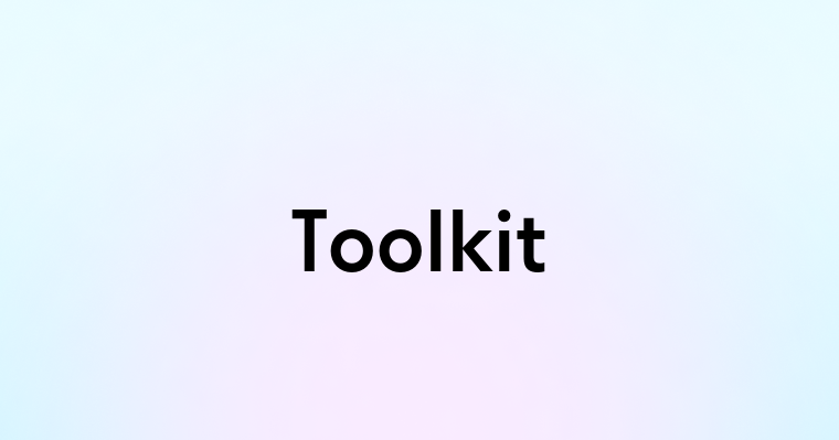 Toolkit