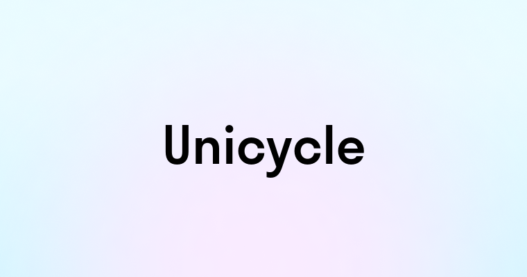 Unicycle