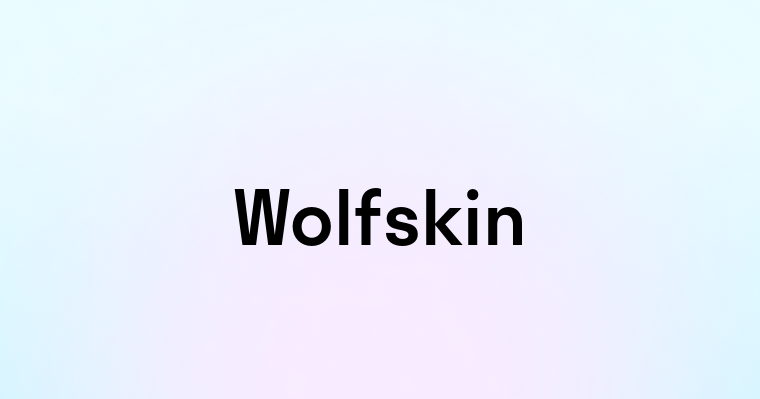 Wolfskin