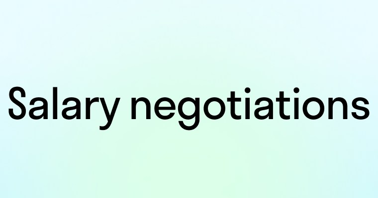 Диалог: Переговоры о зарплате (Salary negotiations)