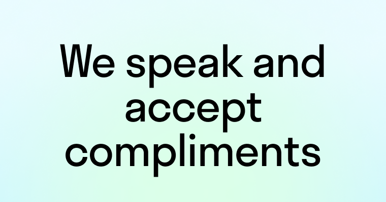 Диалог: Говорим и принимаем комплименты (We speak and accept compliments)