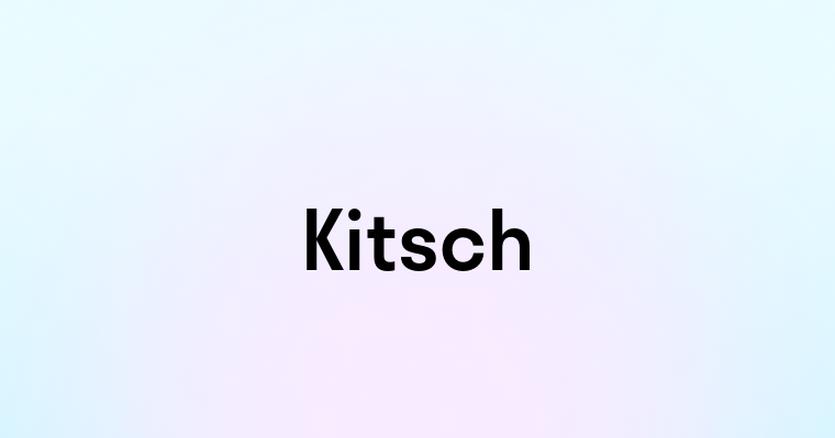 Kitsch