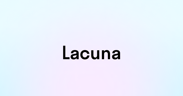 Lacuna