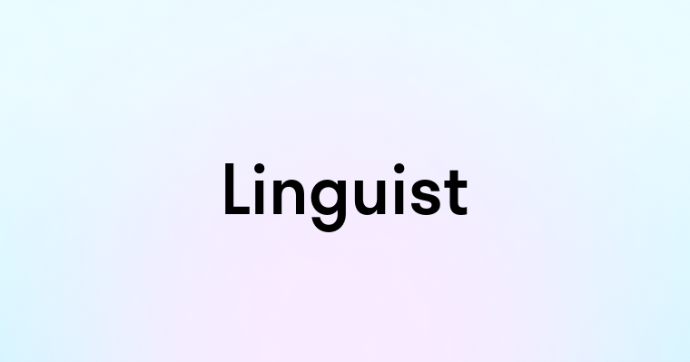 Linguist