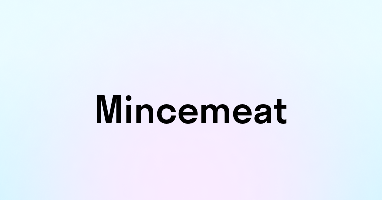 Mincemeat