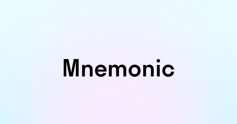 Mnemonic