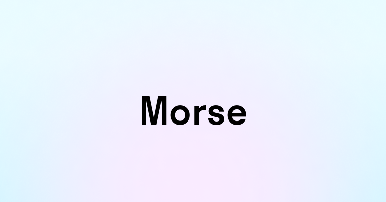 Morse