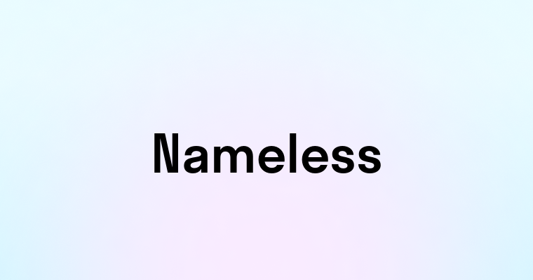 Nameless