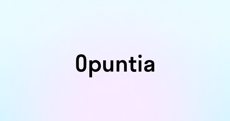 Opuntia