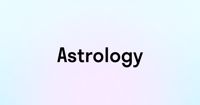 Astrology