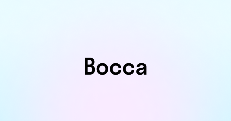 Bocca